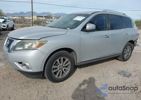 2013 Nissan Pathfinder Sl из США, поврежденный, VIN 5N1AR2MN5DC609063